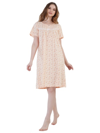 vienetta γυναικείο καλοκαιρινό βαμβακερό νυχτικό σε προσφορά