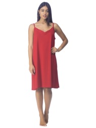 zaboo γυναικείο καλοκαιρινό φόρεμα viscose με λεπτή τιράντα (plus size 1xl-6xl)-zb1095
