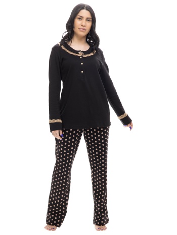 koyote γυναικεία χειμερινή βαμβακερή πυτζάμα με σε προσφορά