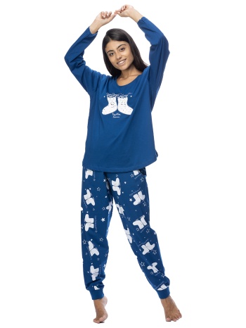 vienetta γυναικεία βαμβακερή πυτζάμα `together forever` σε προσφορά