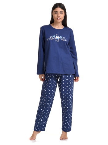 vienetta γυναικεία βαμβακερή φούτερ πυτζάμα `love yourself` σε προσφορά