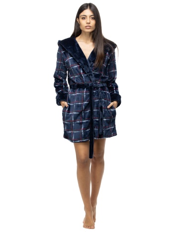 koyote γυναικεία χειμερινή ρόμπα μπουκλέ δετή με σε προσφορά