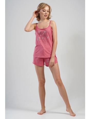 vienetta γυναικεία καλοκαιρινή πυτζάμα με λεπτή τιράντα και σε προσφορά