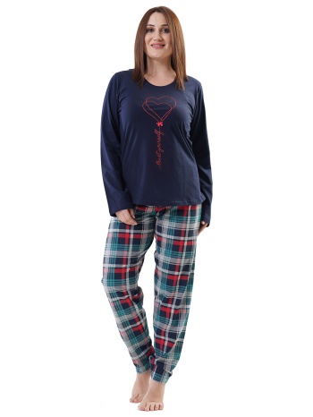 vienetta γυναικεία χειμερινή πυτζάμα `trust your self` plus σε προσφορά