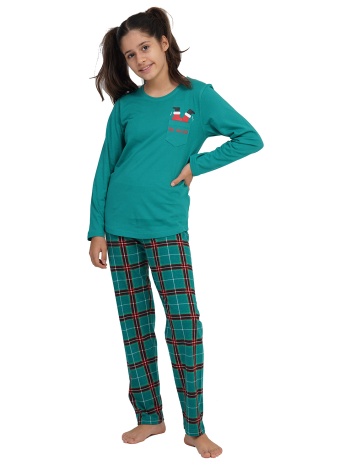 vienetta παιδική βαμβακερή πυτζάμα ``ho ho ho`` (5-16 σε προσφορά