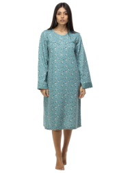 γυναικείο νυχτικό φούτερ με πατιλέτα floral-πλφ269
