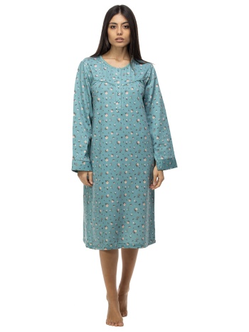 γυναικείο νυχτικό φούτερ με πατιλέτα floral-πλφ269 σε προσφορά