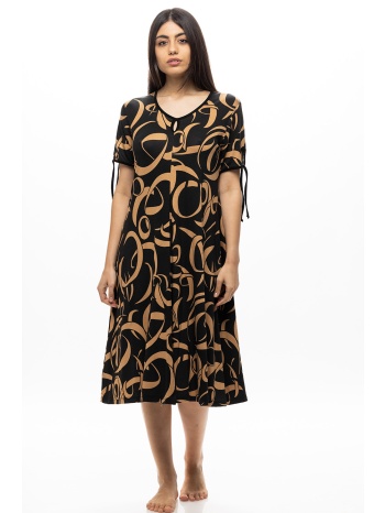 koyote γυναικείο καλοκαιρινό jersey viscose φόρεμα-κγ6232b σε προσφορά