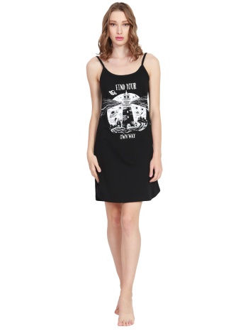 vienetta γυναικείο καλοκαιρινό βαμβακερό νυχτικό `find your σε προσφορά