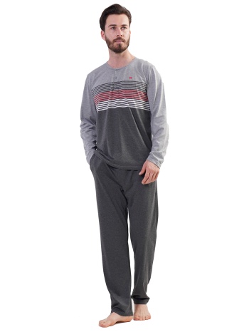 vienettaman ανδρική χειμερινή πυτζάμα με πατιλέτα plus size σε προσφορά