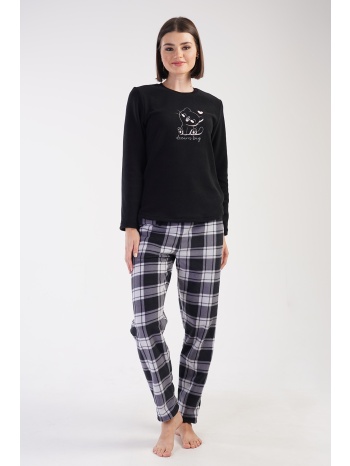 vienetta γυναικεία χειμερινή fleece πυτζάμα `dream big` με σε προσφορά