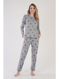 vienetta γυναικεία χειμερινή πυτζάμα `stars`-304061