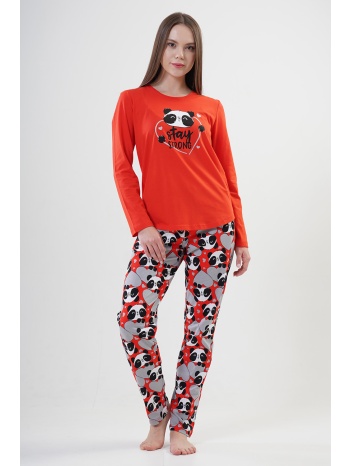 vienetta γυναικεία χειμερινή βαμβακερή πυτζάμα `stay σε προσφορά