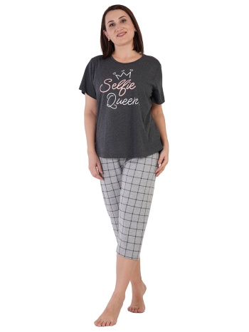 vienetta γυναικεία καλοκαιρινή πυτζάμα `selfie queen` με σε προσφορά