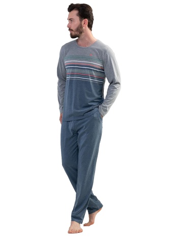 vienetta man ανδρική χειμερινή βαμβακερή πυτζάμα - 204126 σε προσφορά