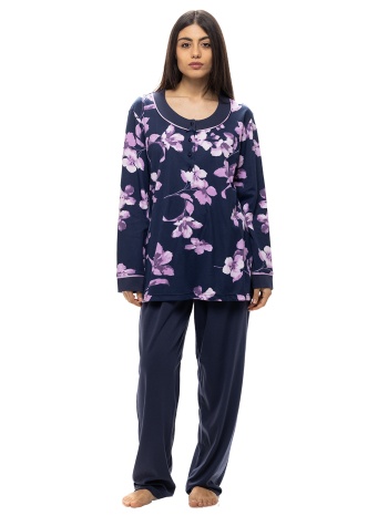 koyote γυναικεία χειμερινή πυτζάμα με πατιλέτα (plus size σε προσφορά