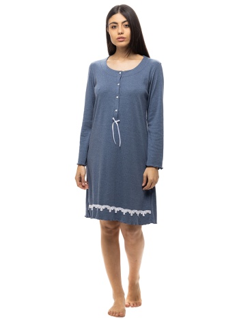 zaboo γυναικείο χειμερινό νυχτικό με πατιλέτα-zb1123 σε προσφορά