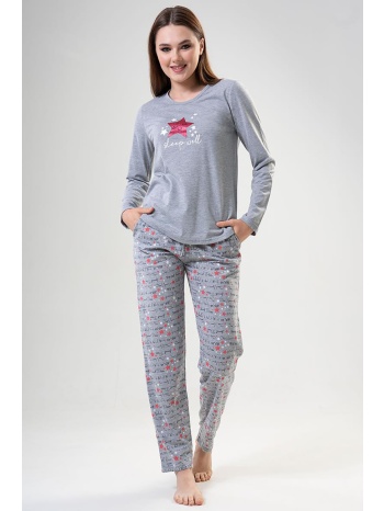 vienetta γυναικεία χειμερινή πυτζάμα `sleep well`-204178 σε προσφορά