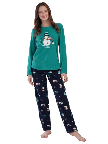 vienetta γυναικεία χριστουγεννιάτικη fleece πυτζάμα `think σε προσφορά