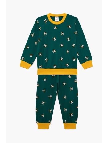 minerva βρεφική χειμερινή βαμβακερή πυτζάμα `bulldogs` σε προσφορά