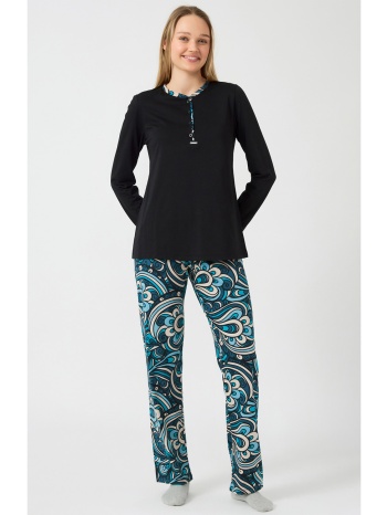 minerva γυναικεία χειμερινή πυτζάμα elegance tencel™ modal σε προσφορά