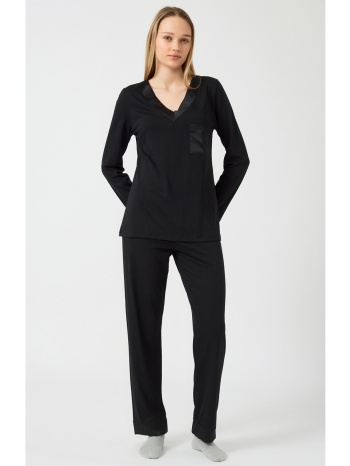 minerva γυναικεία χειμερινή πυτζάμα elegance tencel™ modal σε προσφορά