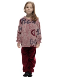 galaxy παιδική μπουκλέ πυτζάμα για κορίτσια (3-7ετών)-119-24