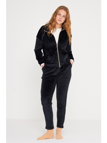 noidinotte γυναικεία βελούδινη φόρμα πολυτελείας με σε προσφορά