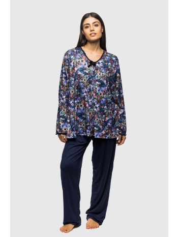 koyote γυναικεία χειμερινή πυτζάμα με πατιλέτα plus size σε προσφορά