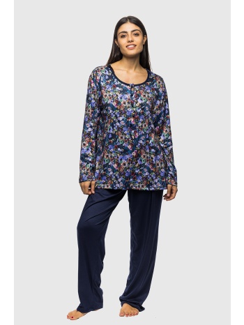 koyote γυναικεία χειμερινή πυτζάμα με πατιλέτα plus size σε προσφορά