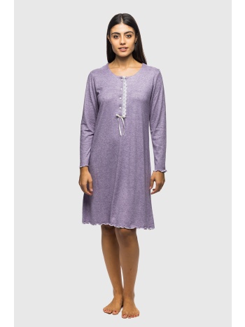 koyote γυναικείο χειμερινό νυχτικό cashmere με