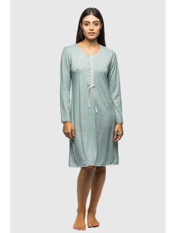 koyote γυναικείο χειμερινό νυχτικό cashmere με