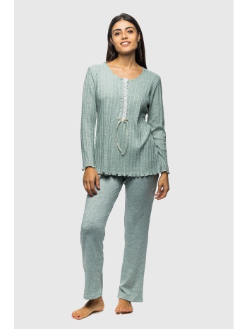 koyote γυναικεία χειμερινή πυτζάμα cashmere με πατιλέτα σε προσφορά