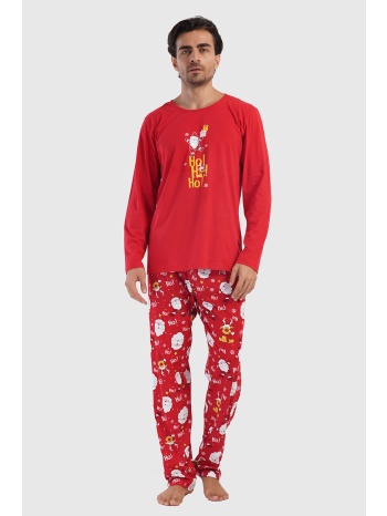 vienettaman ανδρική βαμβακερή χριστουγεννιάτικη πυτζάμα `ho σε προσφορά