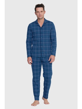 noidinotte ανδρική χειμερινή κουμπωτή καρό πυτζάμα-fc2967 σε προσφορά