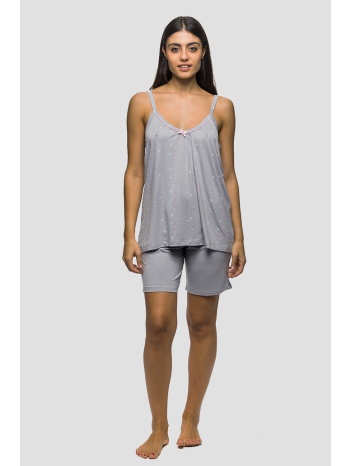 koyote γυναικεία καλοκαιρινή viscose πυτζάμα με λεπτή σε προσφορά