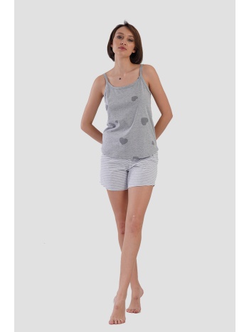 vienetta γυναικεία καλοκαιρινή πυτζάμα με σορτσάκι και σε προσφορά