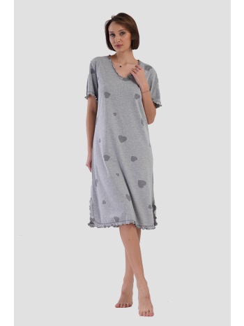 vienetta γυναικείο καλοκαιρινό νυχτικό με κοντό μανίκι plus σε προσφορά