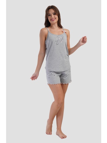 vienetta γυναικεία καλοκαιρινή βαμβακερή πυτζάμα `stars` με σε προσφορά