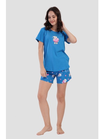 vienetta γυναικεία καλοκαιρινή βαμβακερή πυτζάμα `i love σε προσφορά