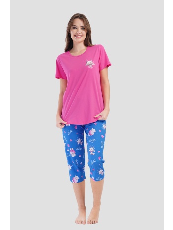 vienetta γυναικεία καλοκαιρινή βαμβακερή πυτζάμα `i love σε προσφορά