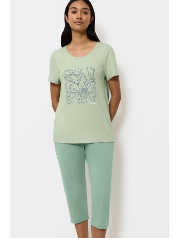 triumph γυναικεία καλοκαιρινή βαμβακερή πυτζάμα με κάπρι