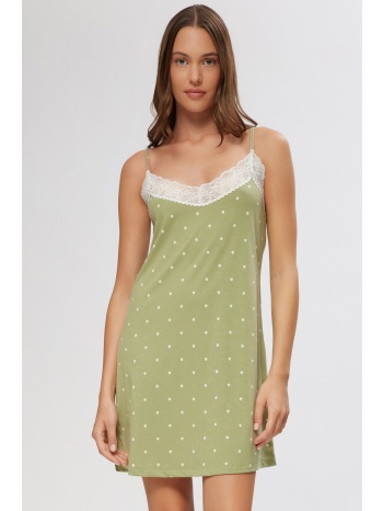 minerva γυναικεία καλοκαιρινή νυχτικιά με λεπτή τιράντα από σε προσφορά
