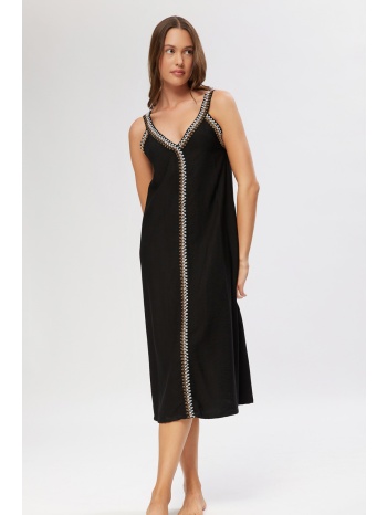 minerva γυναικείο μακρύ φόρεμα αμάνικο ``resort``-53195-45 σε προσφορά