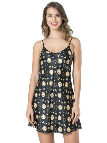 vienetta γυναικείο σατέν νυχτικό με λεπτή τιράντα-160896 σε προσφορά