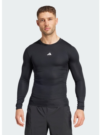 adidas techfit compression ανδρική μπλούζα με μακρύ μανίκι