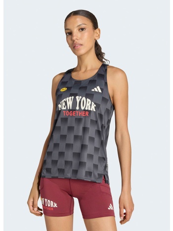 adidas adizero nyc marathon γυναικεία αμάνικη μπλούζα