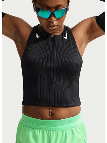 nike aeroswift dri-fit adv γυναικείο crop top αμάνικο