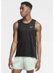 nike miler ανδρική αμάνικη μπλούζα για τρέξιμο (9000055185_8621)