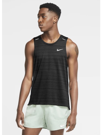 nike miler ανδρική αμάνικη μπλούζα για τρέξιμο σε προσφορά